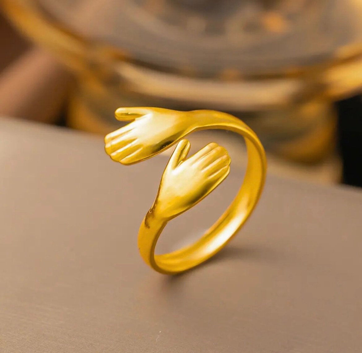 Fancy Design Hug Adjustable Ring For Dailywear & Partywear