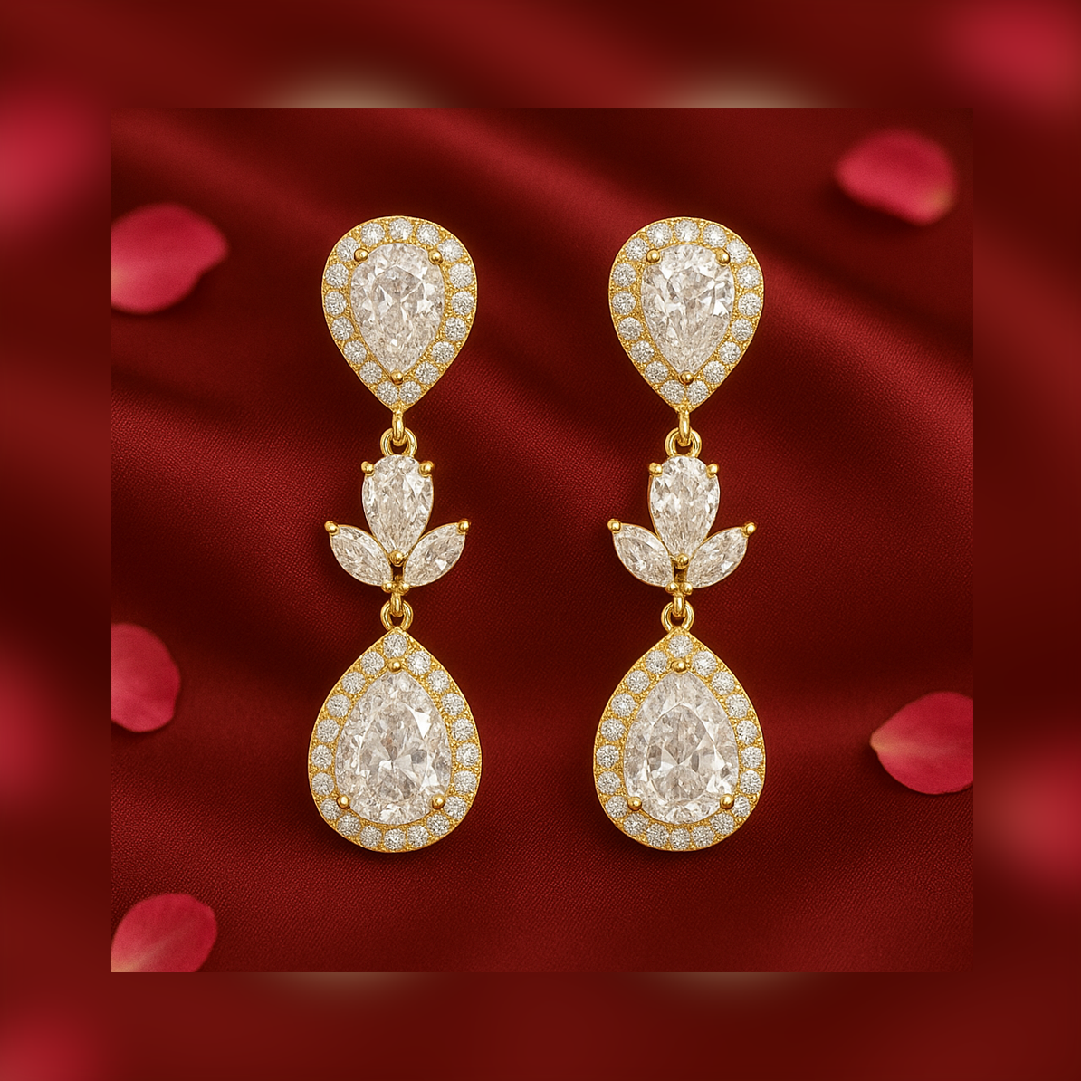 Beautiful Western Style Hanging Earrings For Women_ADE009 - Image 2