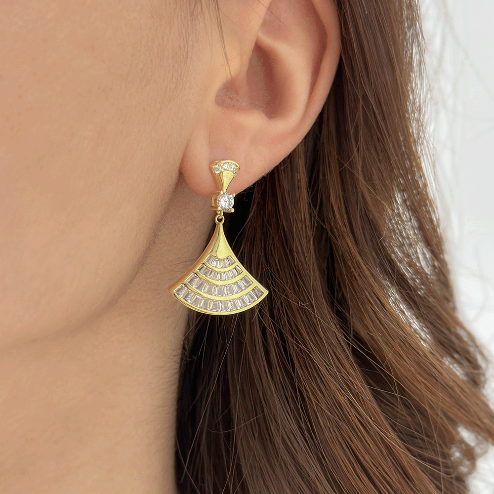 Beautiful Western Style Hanging Earrings For Women_ADE015 - Image 3