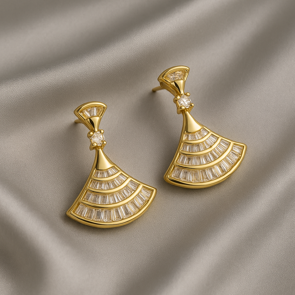 Beautiful Western Style Hanging Earrings For Women_ADE015