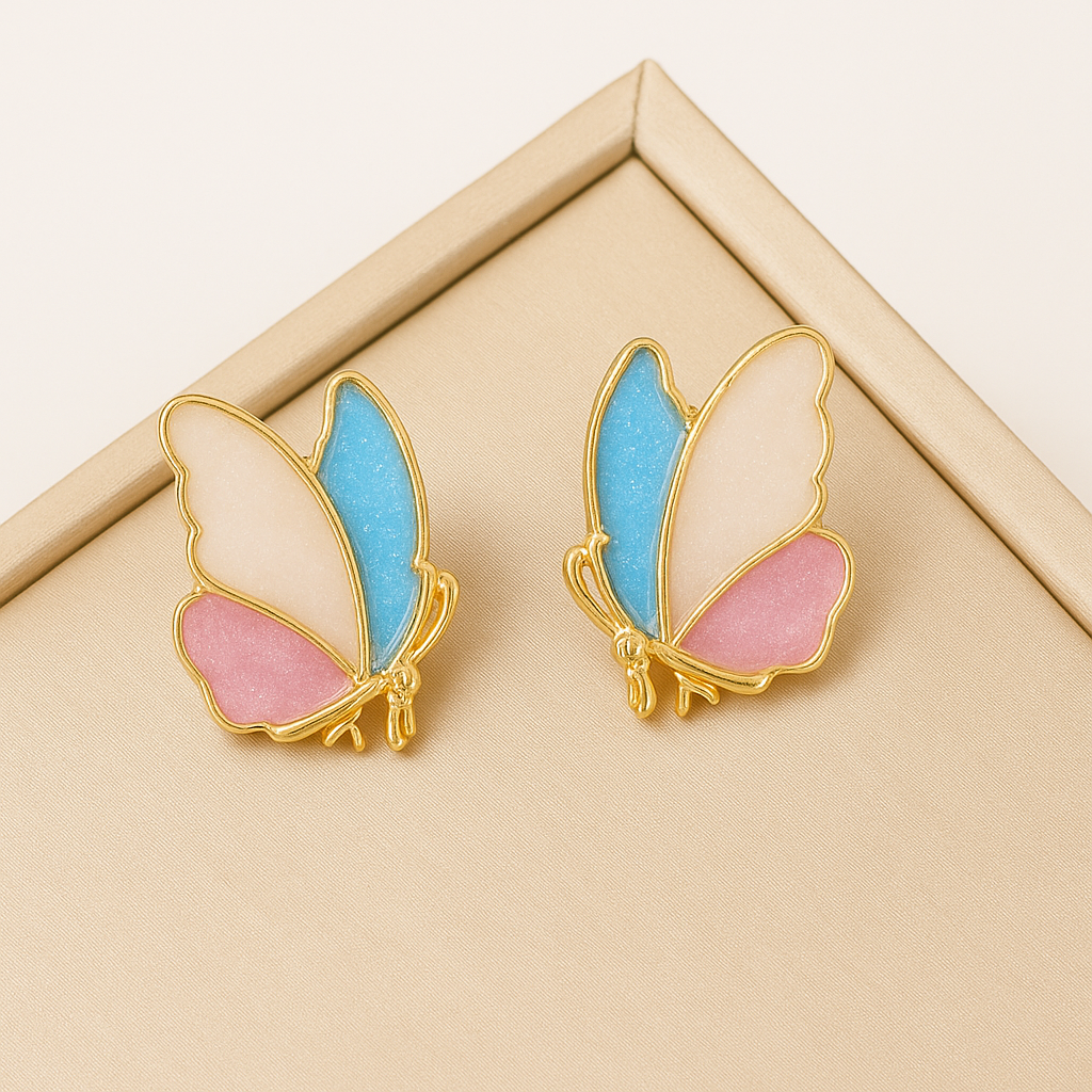 Beautiful Butterfly Design Earrings For Dailywear & Partywear_KRNE021 - Image 2