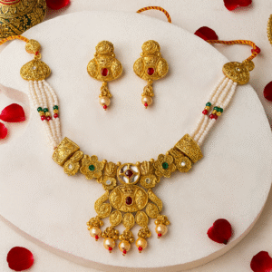 Antique Goddess Charm Necklace