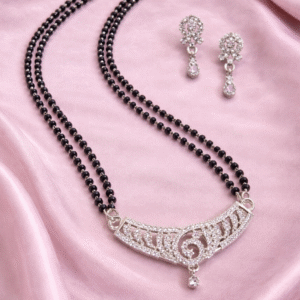 Rivaaz Sparkle Dual Line Mangalsutra Set