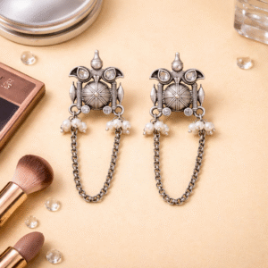 Noor Chain Drop Earrings